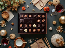 Load image into Gallery viewer, Valentine's Chocolate Gift Box Premium Quality, Gold Ribbon
