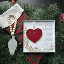 Load image into Gallery viewer, Pawprints Left By You Pet Memorial Christmas Ornament 7750