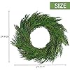 Load image into Gallery viewer, Faux Cedar Wreath 24"