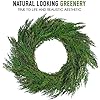 Load image into Gallery viewer, Faux Cedar Wreath 24"