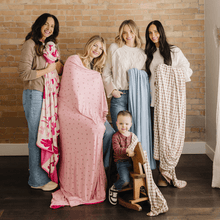 Load image into Gallery viewer, Cherry Swaddle Blanket: Adult (57" x 72")