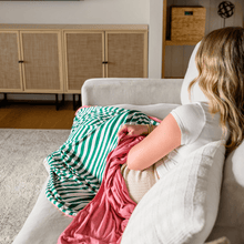 Load image into Gallery viewer, Pink Melon Adult Swaddle Blanket: Adult