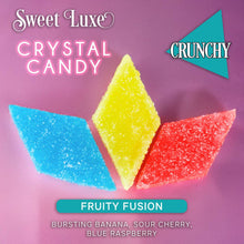 Load image into Gallery viewer, Sweet Luxe™ NEW Extra Crunchy Crystal Candy - Fruity Fusion Flavor Mix