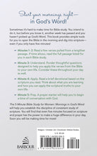 Load image into Gallery viewer, The 5-Minute Bible Study for Women: Mornings in God's Word