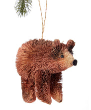 Load image into Gallery viewer, Bottle Brush Bear Ornament