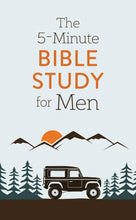 Load image into Gallery viewer, The 5 Minute Bible Study for Men
