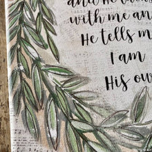 Load image into Gallery viewer, And He Walks With Me, Canvas