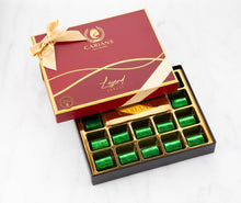 Load image into Gallery viewer, Viral Dubai Chocolate Gift Box with Gold Ribbon Wrapped