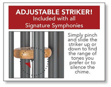 Load image into Gallery viewer, 30" Burgundy Signature Symphonies Chime