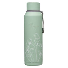 Load image into Gallery viewer, Mercy Hazy Teal Stainless Steel Water Bottle