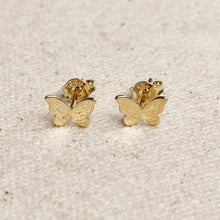 Load image into Gallery viewer, Mini Butterfly Stud Earrings