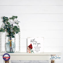 Load image into Gallery viewer, Cardinal Bereavement Until We Meet Again Shelf Sitter: Black