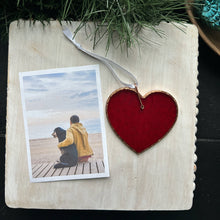 Load image into Gallery viewer, Pawprints Left By You Pet Memorial Christmas Ornament 7750