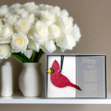 Load image into Gallery viewer, Celebration Of Life Cardinal: Sympathy Gift Ornament 8103