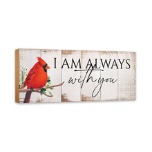 Load image into Gallery viewer, Cardinal Home Decor: I Am Always With You Shelf Sitter