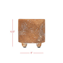 Load image into Gallery viewer, Griffin Footed Planter Rust