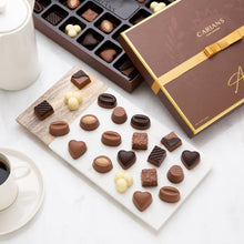 Load image into Gallery viewer, Valentine's Chocolate Gift Box Premium Quality, Gold Ribbon