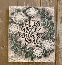 Load image into Gallery viewer, It Is Well With My Soul, Canvas