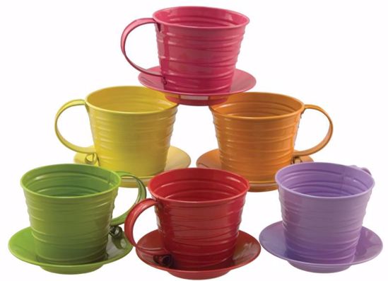 Bright Tone Cup/Saucer
