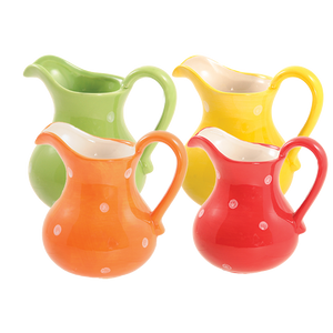 Polka Dot Pitcher....asst. colors