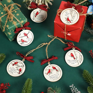 Wooden Cardinal Ornament
