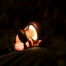 Load image into Gallery viewer, Walnut Mushroom LED Dimmable Lamp - 4.13&quot; - assorted styles
