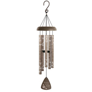 30" "In Our Hearts" Silhouette Sonnet Chime
