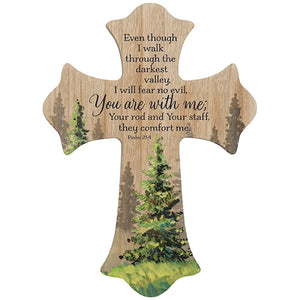 "You Are With Me" Wall Cross