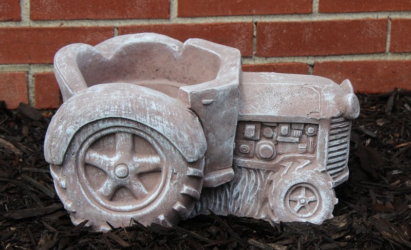 Concrete Tractor Planter