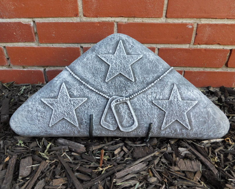 Concrete Folded Flag