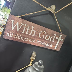 Wood Sign