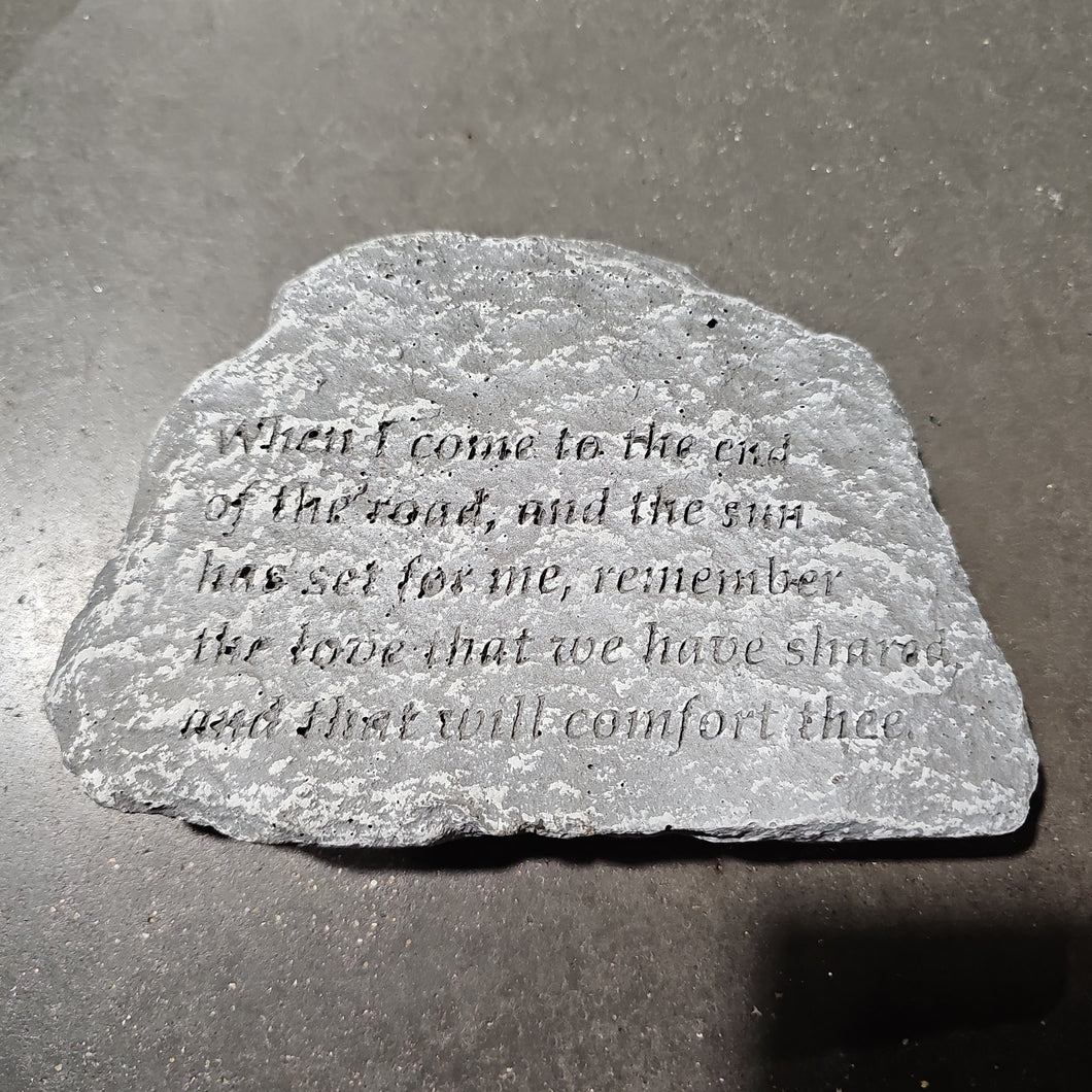 Small Memory Stone/Plaque