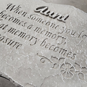 Aunt Memory Stone