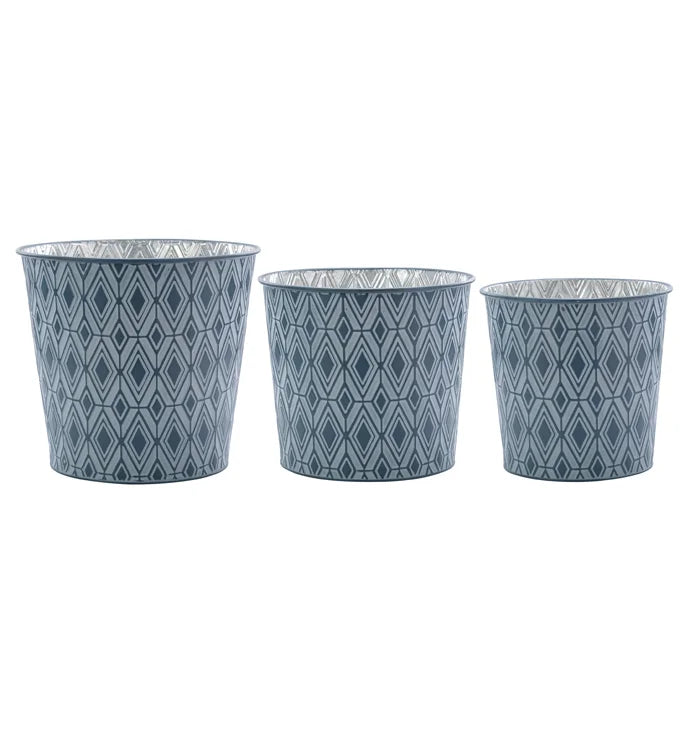 Blue/Gray Diamond Tree Cover - med