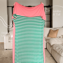 Load image into Gallery viewer, Pink Melon Adult Swaddle Blanket: Adult
