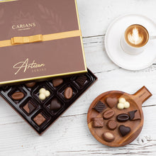 Load image into Gallery viewer, Valentine's  Chocolate Gift Box Premium Quality, Gold Ribbon
