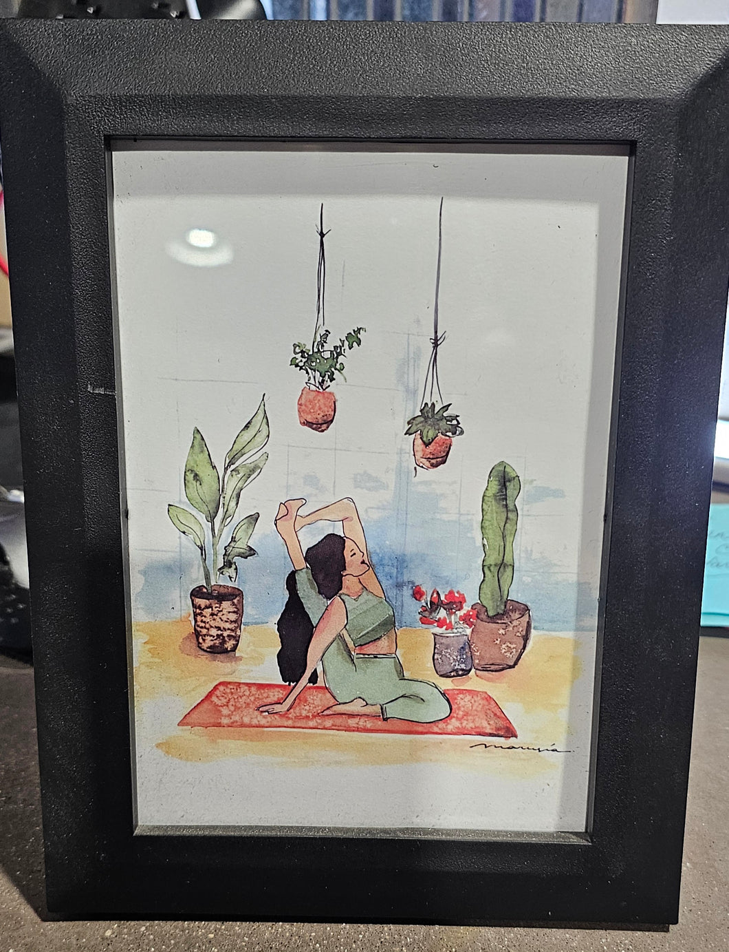 Framed Mary Bell Card