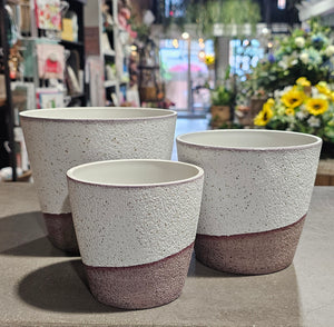 Polystone Round Planter - Large