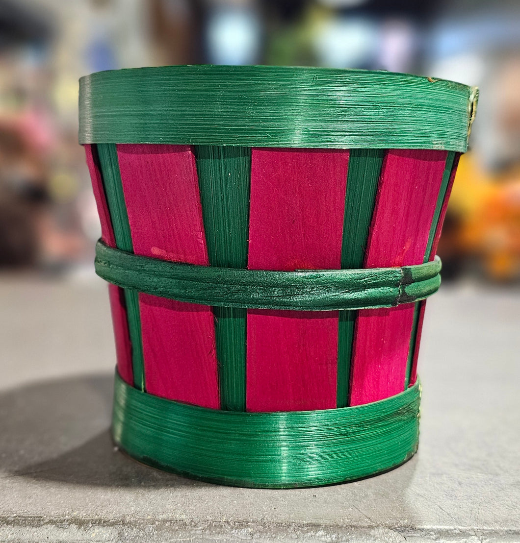 Christmas Bushel Basket