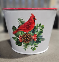 Load image into Gallery viewer, Christmas Tin Planter
