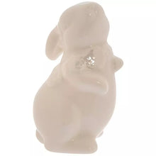 Load image into Gallery viewer, White Floral Bunny - assorted
