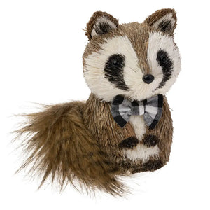 B&W Check Bow Raccoon