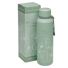 Load image into Gallery viewer, Mercy Hazy Teal Stainless Steel Water Bottle
