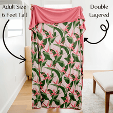 Load image into Gallery viewer, Pipermoon - Bird of Paradise Hug Blanket
