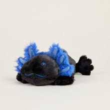Load image into Gallery viewer, Black Axolotl Warmies Junior

