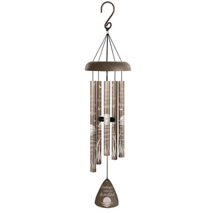 30" "Endings Can Be Beautiful" Silhouette Sonnet Chime