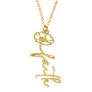 Wildflower Faith Necklace