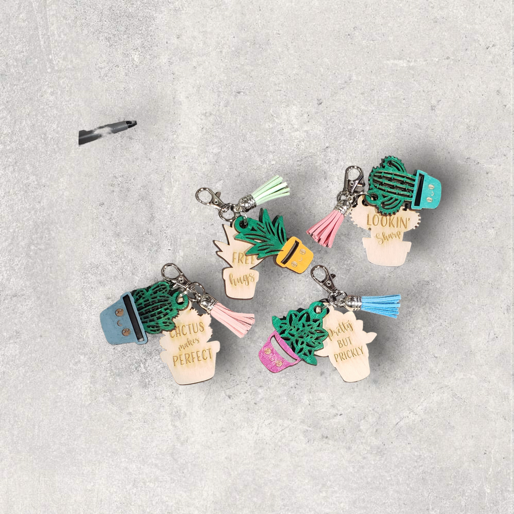 Keychains/Wooden