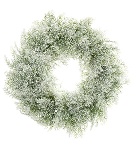 Glitter Bubble Cedar Wreath