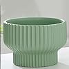 Ceramic Flower Pot with Drainage Hole - 5.9" assorted colores